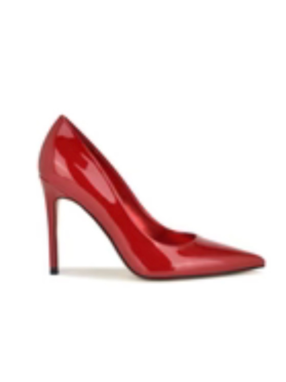 Nine West Red Patent Pointed-Toe Stiletto Pump in Size 10.5